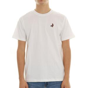 T-SHIRT RICAMO PANNA